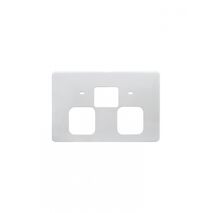 Flat Cat - Power Point Fully Integrated Dual USB Charger (Type A & C) Auto Switched  Replacement White Cover x1 - FLPP2USBAUCO