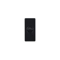 Flat Cat -u00a0Switch Vertical Architrave 1 Gang 10AX 16A 250V  Black  x10 - FLSWVA1GBK