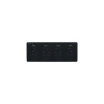 Leopard - Power Point Switched 4 Gang Double Pole 10A 250V Fits Standard 84mm Mounting Centres  White x1 - LEBIG4