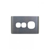 Leopard - Power Point Switched 1 Gang, 10A 250V~, With Extra Switch 16AX/20A  White x5 - LEPPSW1G