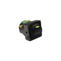 Meerket -u00a0Switch Mechanism 32A 250V~ Cat's Eye (Labelled Oven)  Black x5 - MESW32COVENBK