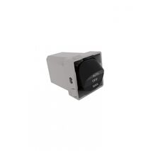 Meerkat -u00a0Switch Mechanism 3-Position 10AX/16A 250V~ AUTO/OFF/MAN  White x4 - MESW3AOM