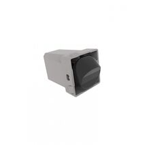 Meerkat -u00a0Switch Mechanism 3-Position 10AX/16A 250V~  Black x4 - MESW3BK