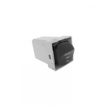 Meekrat -u00a0Switch Mechanism 3-Position 10AX/16A 250V~ Cat's Eye SENSOR/OFF/ON  Black x4 - MESWC3SOOBK