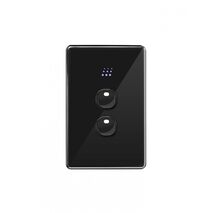 Powermesh -u00a0Multi Purpose Switch 2 Button Maxu00a05AX total, 220-240V 50Hz, 2 or 3 wire auto-sensing (Formerlyu00a0PMPUSWMPV2G)  Black - PMMPS2BK