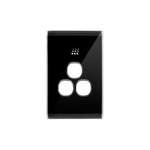 Powermesh - Snow Leopardu00a0Coveru00a0(to suitu00a0PMPUSWMPV3G &u00a0PMMPS3u00a0Switches)  Snow Leopard Black Cover - PMMPS3SNCBK