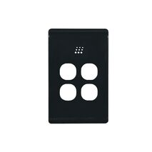 Powermesh -u00a0Multi Purpose Switch 1 Button Horizontal Maxu00a05AX total, 220-240V 50Hz, 2 or 3 wire auto-sensing (Formerlyu00a0PMPUSWMP4G)  White x1 - PMMPS4H