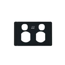 Powermesh - Double Power Point, Switched 2 Gang, 10A 250Vu00a0(formerlyu00a0PMPUPP2GS)  White x1 - PMPP