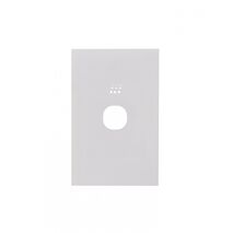 Powermesh - Switch/Dimmer, Vertical/Horizontal, 1 Gang, 10AX 240V, Powermesh Enabled  Clouded Leopard Matt White Cover x1 - PMPUSWV1GCLCMW
