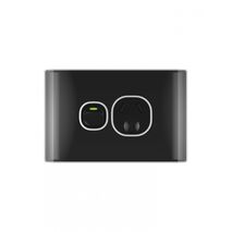 Snow Leopard - Power Point Switched 1 Gang 10A 250V~, White Cover, White Grid  Black/Black x10 - SNPP1GBB