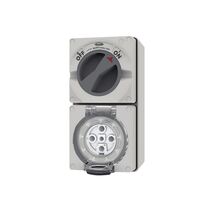 Buffalo - Combination Switched Socket IP66 40A 500V~ 5 Pin  x1 - BUC540