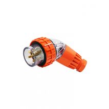 Buffalo -u00a0Plug Angled IP66 40A 500V~ 5 Pin  x1 - BUPA540