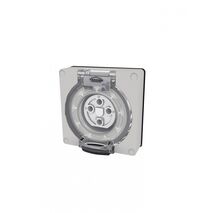 Buffalo -u00a0Socket IP66 20A 500V~ 4 Pin, Less Enclosure  x1 - BUSO420LE