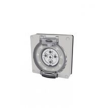Buffalo -u00a0Socket IP66 10A 500V~ 5 Pin, Less Enclosure  x1 - BUSO510LE