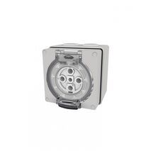 Buffalo -u00a0Socket IP66 50A 500V~ 5 Pin  x1 - BUSO550