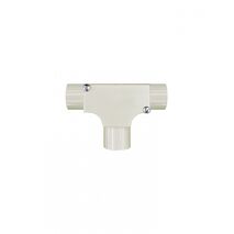 Cobra -u00a0Inspection Tee 20mm PVC Grey  Electric Grey x33 - CBIT20