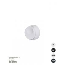 Dimpala - Push Rotary Dimmer Knob  Matt White x1 - DIMPRKBMW