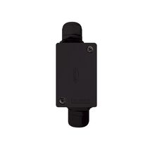Hyena -u00a0Junction Box IP56 with 3 Fixed Terminals  Black x10 - HYJBIP3TBK