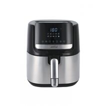 Mistral - Air Fryer Digital 6.6 Litre Stainless Steel LED Digital Control with Touch Sensor Panel 10 Dedicated Preset Functions Easy to Clean  x1 - MAF919V