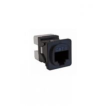Meerkat - Data Outlet Clip in Mechanism  White x25 - MERJ6CM