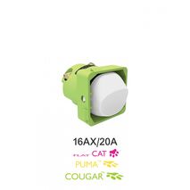 Switch Mechanism 16AX/20A 250V  Matt White x5 - MESW20MW