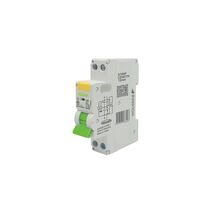 Wolverine -u00a0RCBO Residual Current Breaker with OCu00a0 Protection 6kA 2 Pole 40A 230V 240V ac 30mA Type A 1 Module Wide  x10 - WORCBO6140