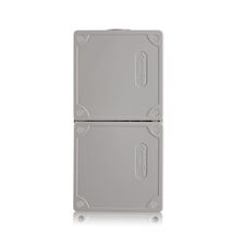 IP66 Double Adaptable Box 100x200x95mm