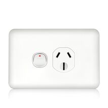 Power Point Single 15 Amp Slim Wafer