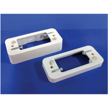 Mounting Block Architrave Wafer 10mm White