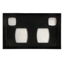 Power Point Double Cover Black