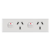 Power Point Double Narrow Powerclip
