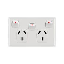Power Point Double Extra Switch Powerclip