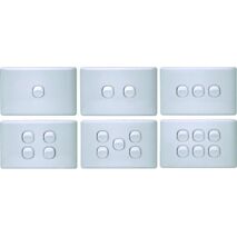 K Series 3 Gang Loaded Switch Plate - KS/SW3