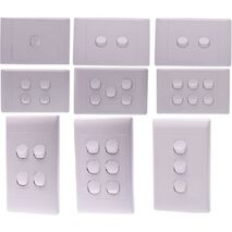 SL 1 Gang Switch - Vertical - SL/SW1/V