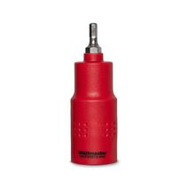Hexagonal Socket Bit 4mm VDE Insulated 1000V 1/2" Drive Length 75mm