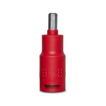 Hexagonal Socket Bit 8mm VDE Insulated 1000V 1/2" Drive Length 75mm