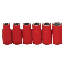 Hexagonal Socket 12mm VDE Insulated 1000V 1/2" Drive Length 55mm