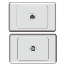 Nitrox RJ45 Plate & Socket - NX/SW/RJ45