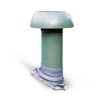 Thru Roof Vent 200mm c/w Dektite