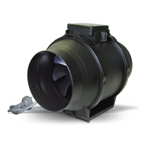 In-Line Provent series 150mm with Run-on Timer