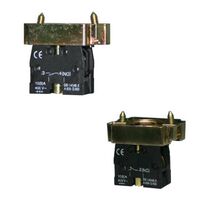 Push Button Base - M Green/Green N/O + N/O - PB5-MZ103
