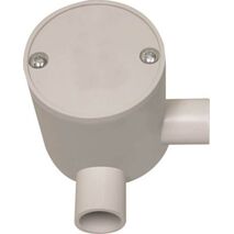 20mm L Type Junction Box - JBD20/2L