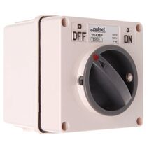 3 Phase Square Switch - 20Amp - IP/S3P20