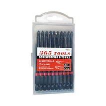 IMPACT Driver Bits PH2 Black Colour 50mm 10pcs - IDBPH2X50