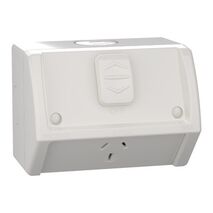 Weathershield
Socket
Single, 15A, 250VAC, IP54 | Resistant Grey