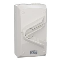 Weathershield
Switch
1-Gang, 4 Pole, 20A, 500VAC, IP66 | Resistant Grey