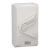 Weathershield
Switch
1-Gang, 3 Pole, 55A, 440VAC, IP66 | Resistant Grey
