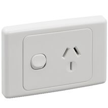 2000 Series
Single Switch Socket Outlet
2 Pole, 20A, 250V | White Electric