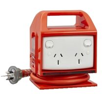 Clipsal - Safety and Protection, RCD Protected Quad Switch Socket Outlet, 250V, 15A, 30mA
Electric Orange