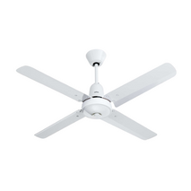 Airflow, Ceiling Sweep Fan, 4 Aluminium Blades 1400mm
White Electric